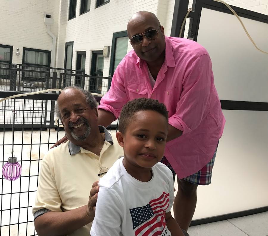 Dad, Robert, and Ethan.
